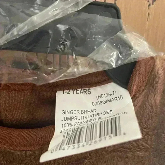 Christmas Holiday Child Gingerbread Costume Size
Toddler 1-2 yrs old NWT - Picture 7 of 11